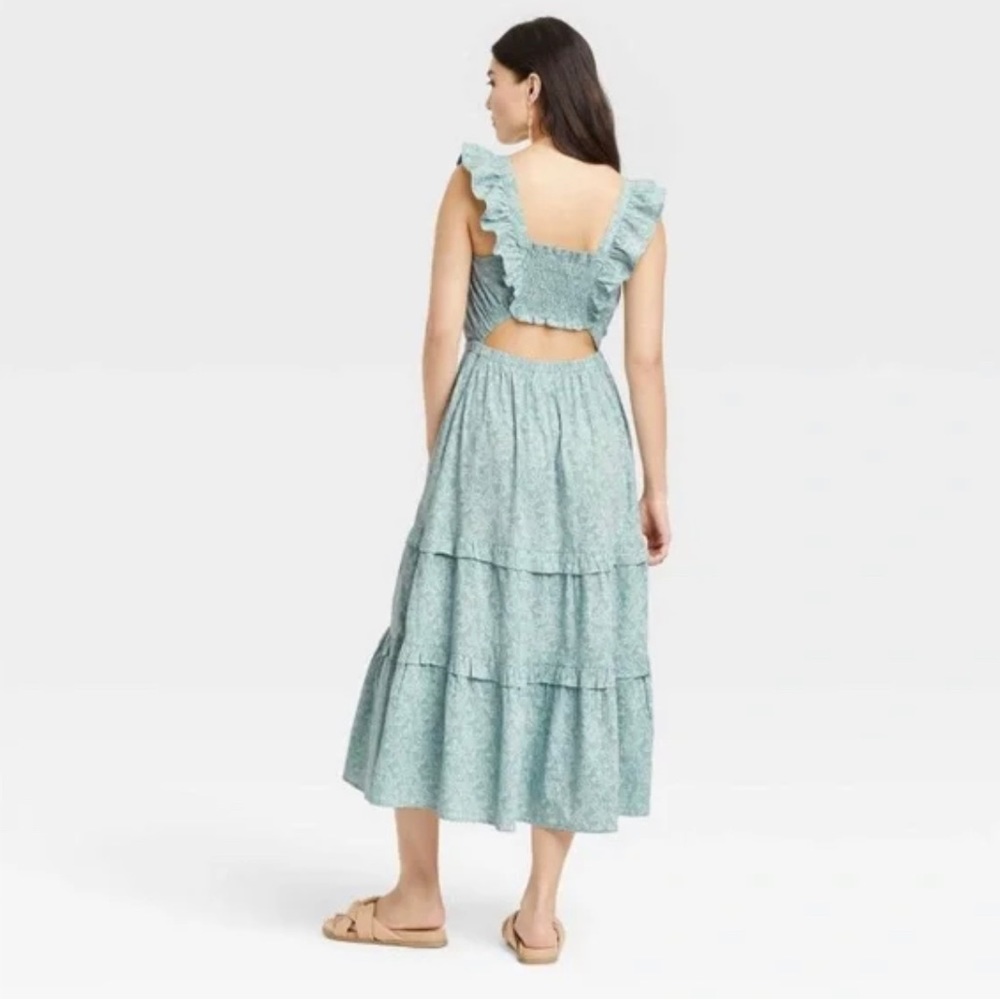 NWT Small Universal Thread Sleeveless Aqua blue dress
Size S